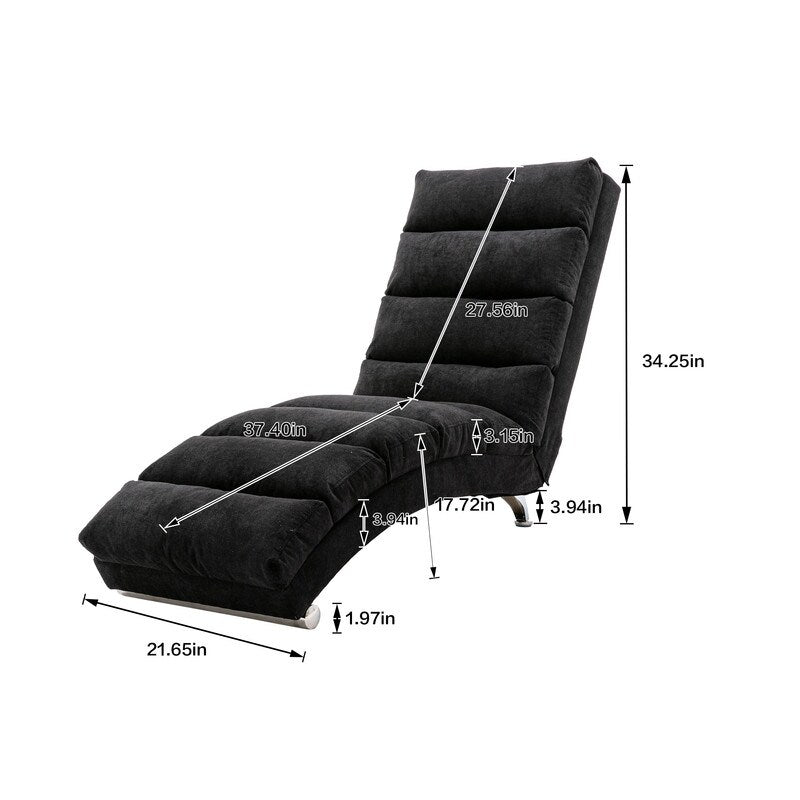 Fauteuil de massage inclinable en lin Intérieur avec télécommande, fauteuil de massage électrique ergonomique, 5 modes