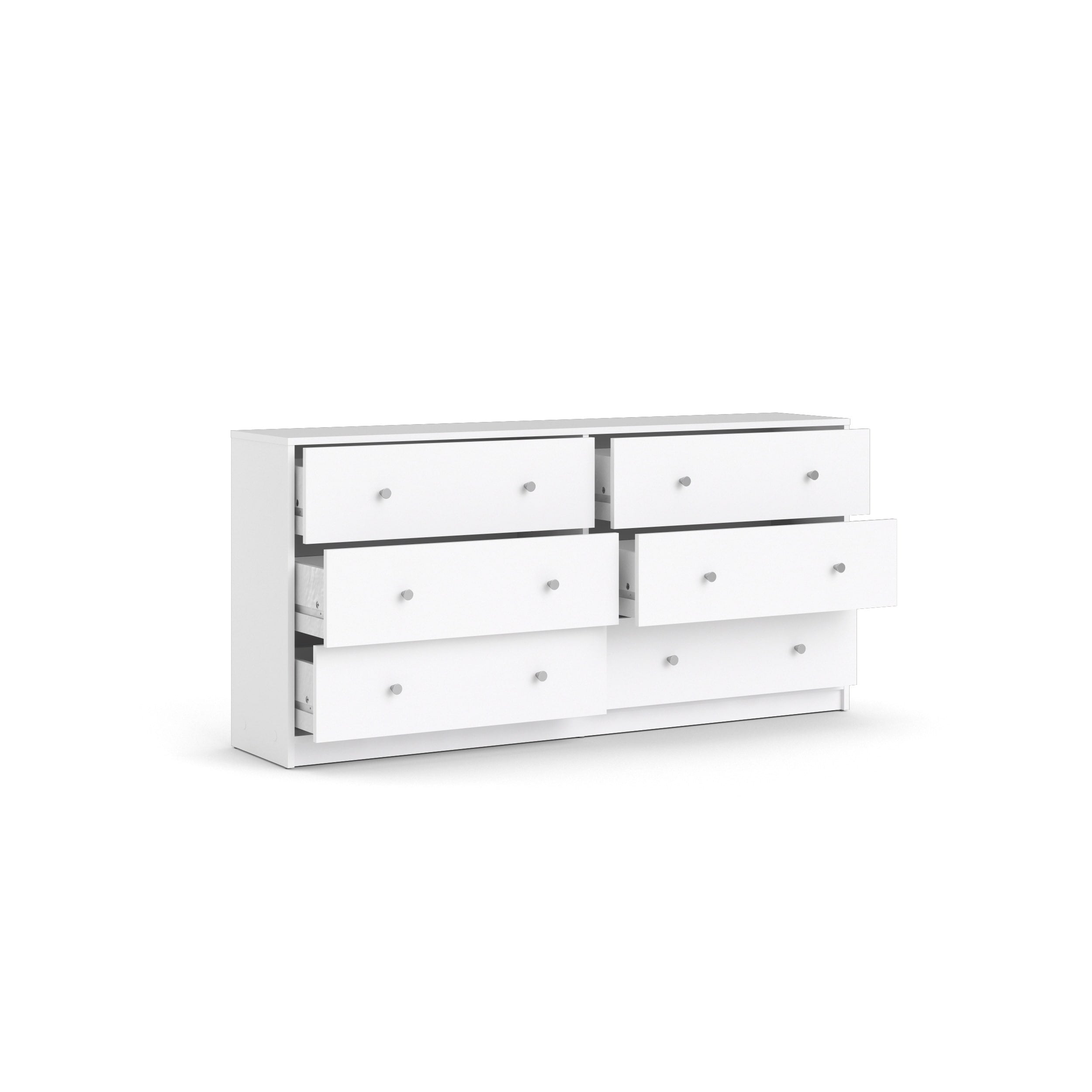 Porch & Den Zoe Commode double à 6 tiroirs