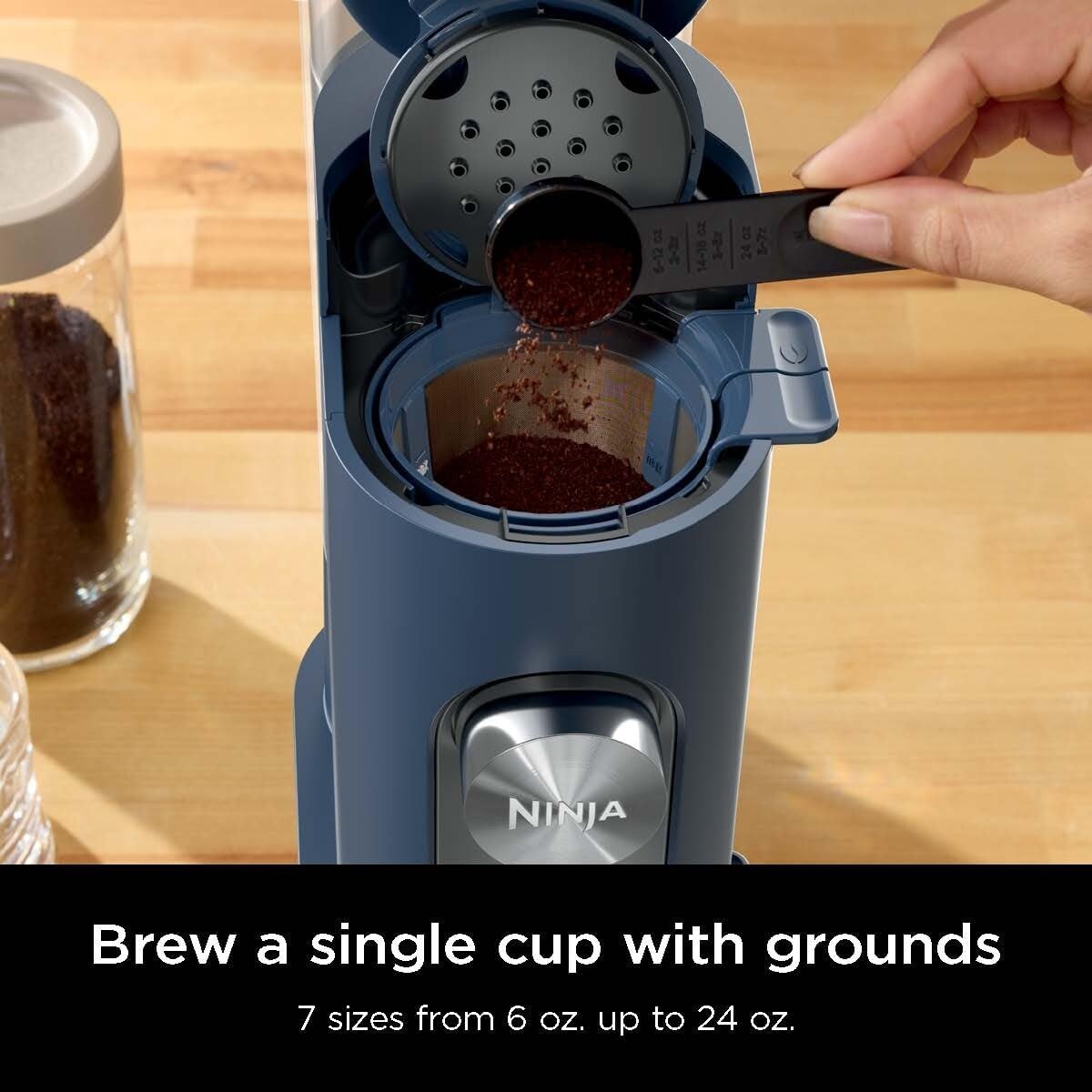 Cafetière à dose unique, compatible K-Cup, réservoir de 1,6 L, 6 à 68 L, option café glacé