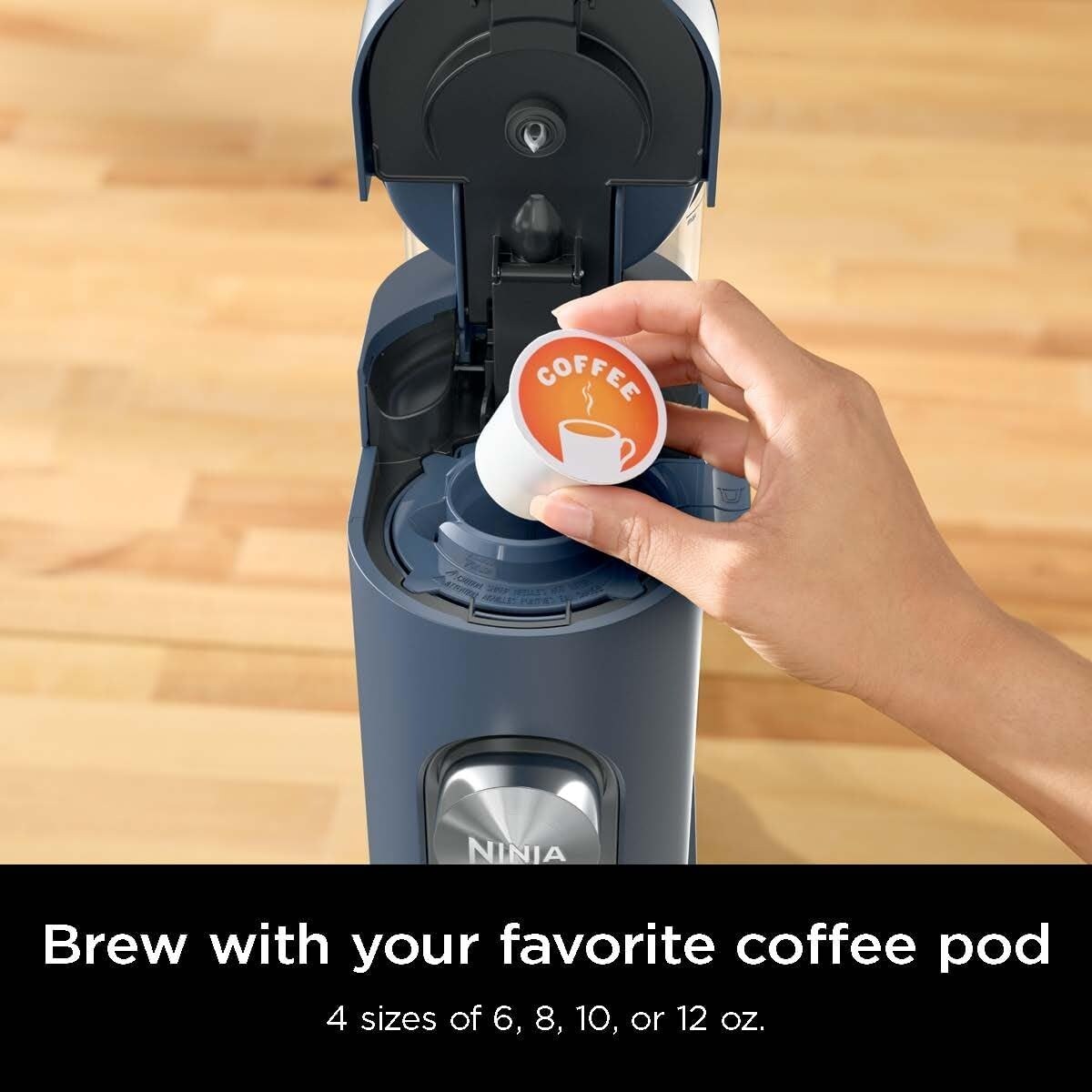 Cafetière à dose unique, compatible K-Cup, réservoir de 1,6 L, 6 à 68 L, option café glacé