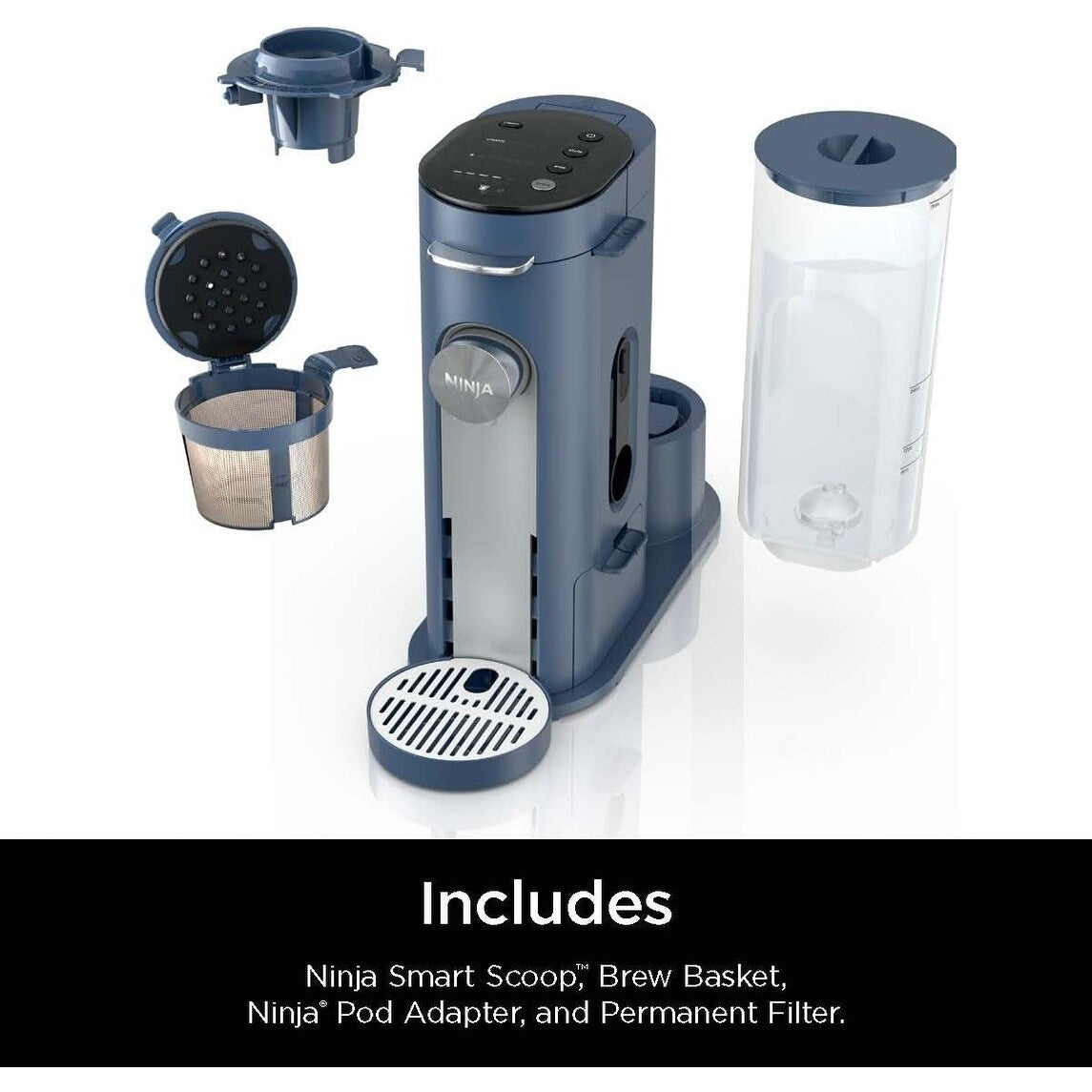 Cafetière à dose unique, compatible K-Cup, réservoir de 1,6 L, 6 à 68 L, option café glacé