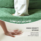 Canapé-lit convertible rembourré 70,87 $, fauteuil convertible, canapé de sol confortable pour salon, chambre, tissu chenille