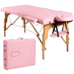 Table de massage portable 84''L réglable pour le visage, le spa et le tatouage avec transport