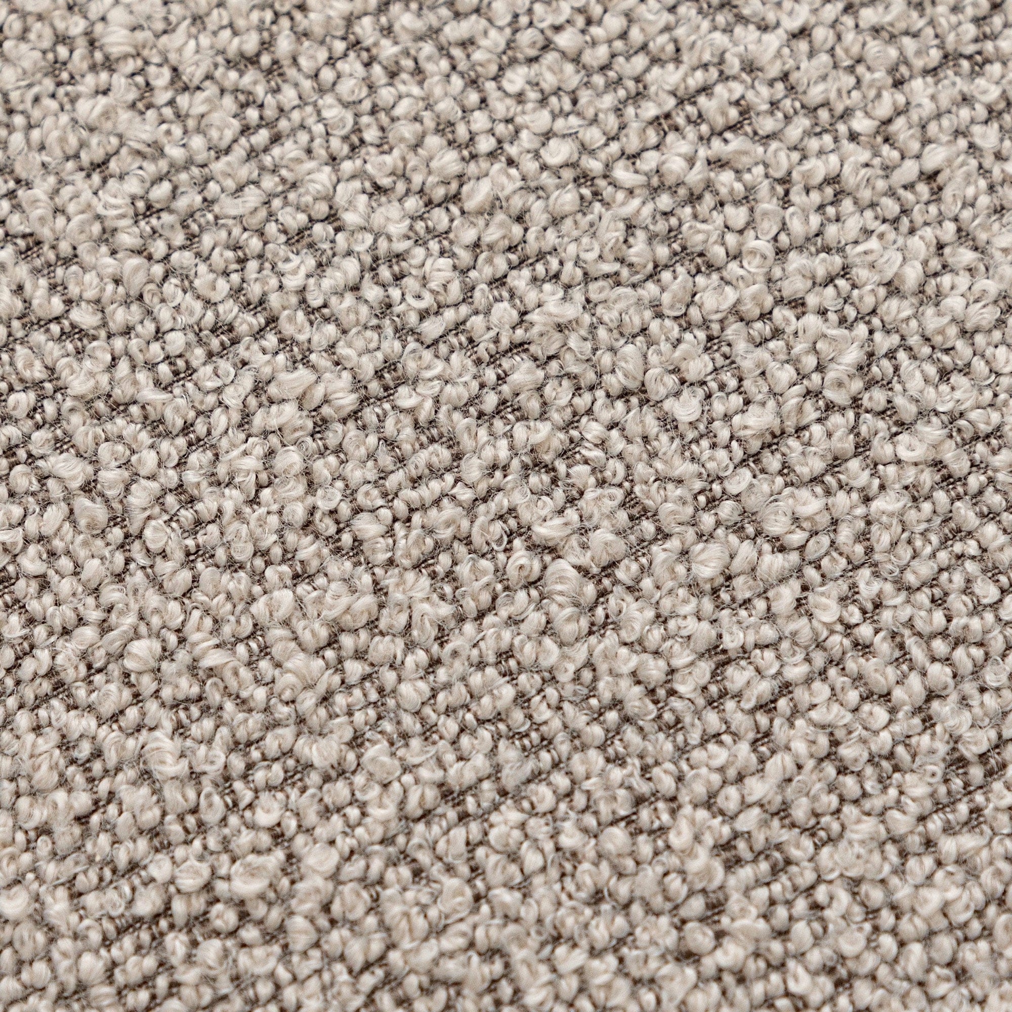 Causeuse 2 places rembourrée KINWELL Boucle avec oreillers