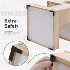 Niche pour chat, lit pour chat, arbre à chat avec griffoir et tapis amovibles