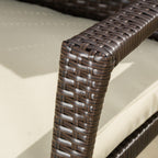 Ensemble bistrot 3 pièces en osier Elba par Christopher Knight Home