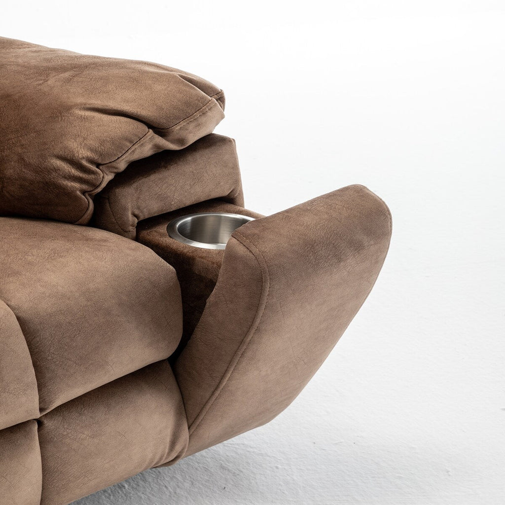 Fauteuil releveur électrique inclinable avec chauffage massant