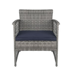 Ensemble de patio bistro en osier Heritage Outdoor 3 pièces