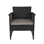 Ensemble de patio bistro en osier Heritage Outdoor 3 pièces