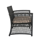 Ensemble de patio bistro en osier Heritage Outdoor 3 pièces