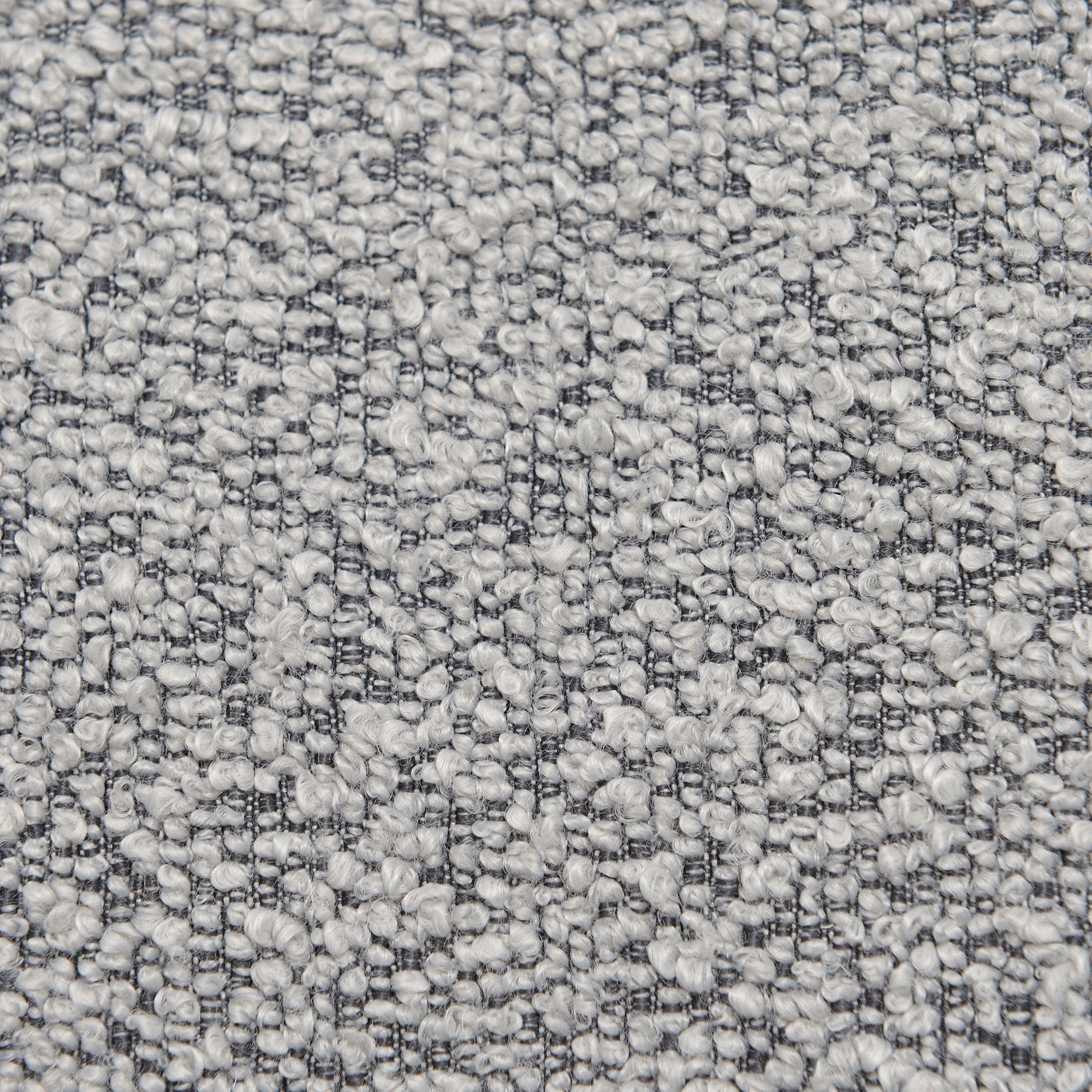 Causeuse 2 places rembourrée KINWELL Boucle avec oreillers