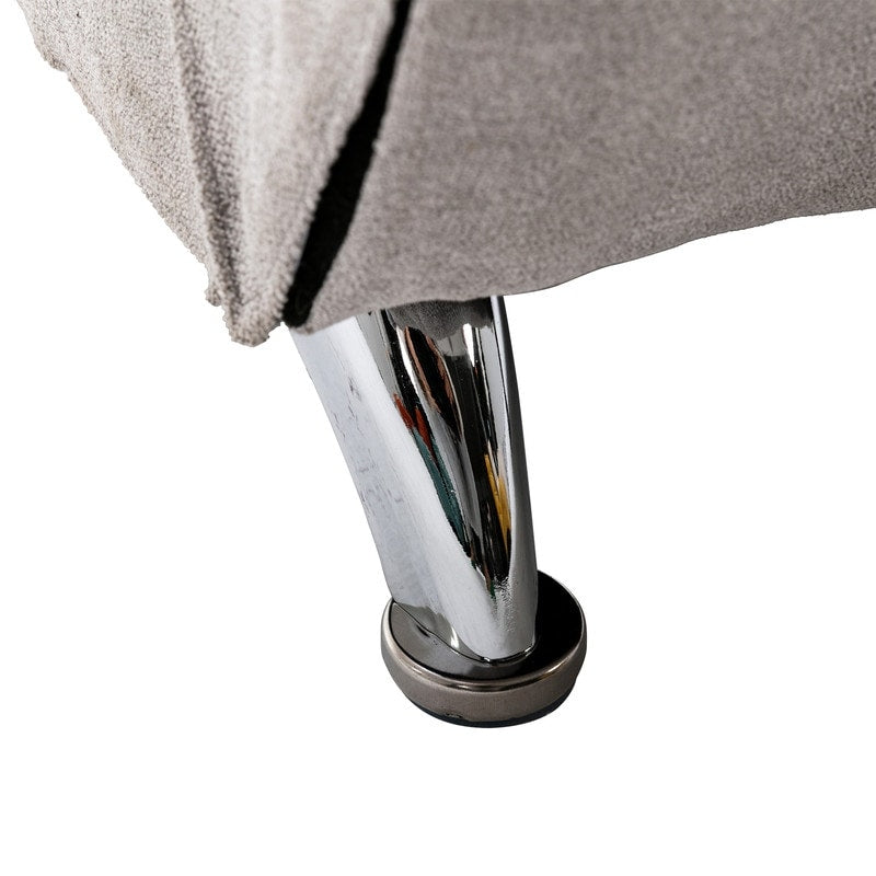 Fauteuil de massage inclinable en lin Intérieur avec télécommande, fauteuil de massage électrique ergonomique, 5 modes