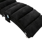 Fauteuil de massage inclinable en lin Intérieur avec télécommande, fauteuil de massage électrique ergonomique, 5 modes