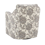 Fauteuil pivotant incurvé rembourré Madison Park Betty