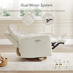 Fauteuil inclinable pivotant électrique Maire pour chambre d'enfant avec veilleuse