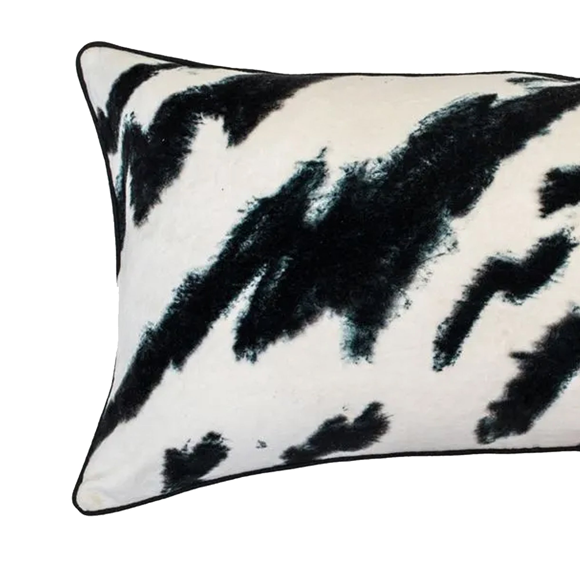 Coussin Malini Turin noir et blanc