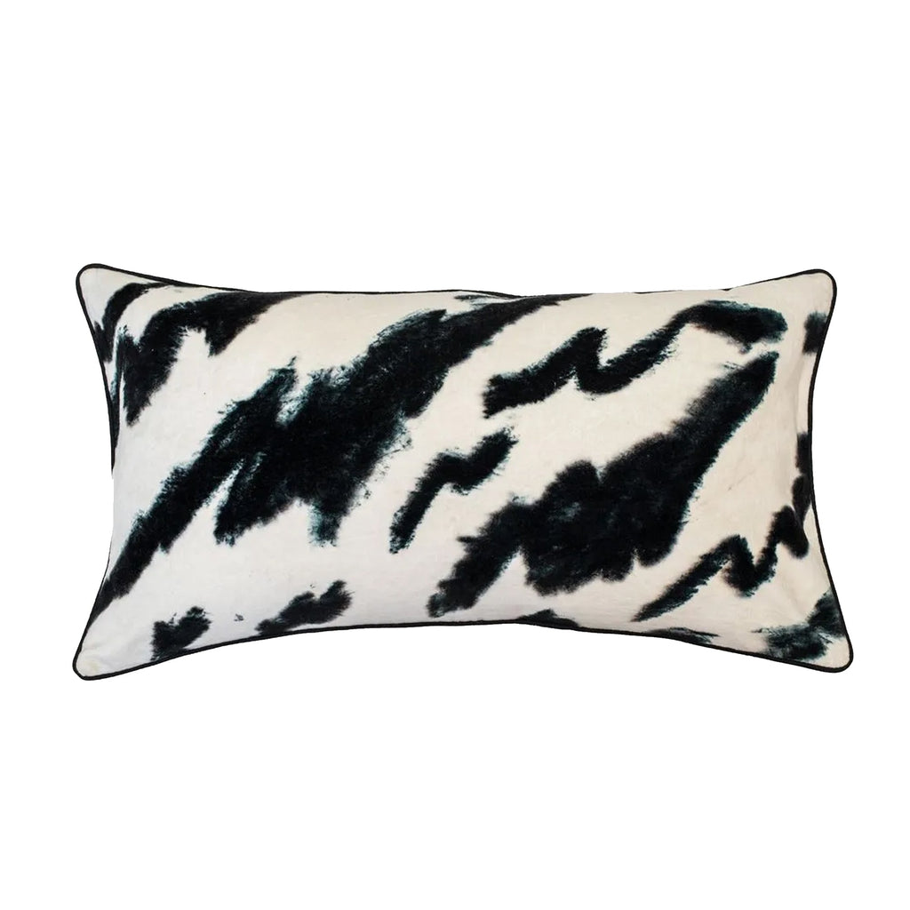 Coussin Malini Turin noir et blanc