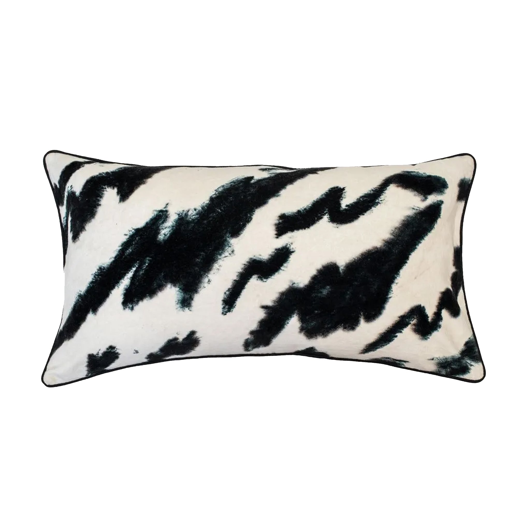 Coussin Malini Turin noir et blanc