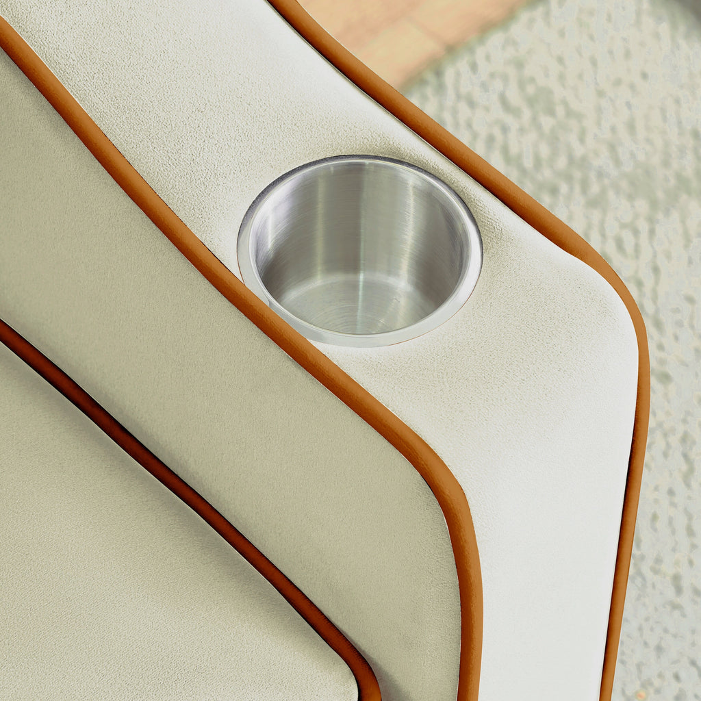 Canapé-lit convertible 3 en 1 moderne 70.86 avec dossier réglable et port de chargement USB pour le salon