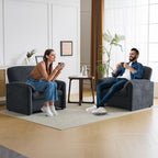 Fauteuil d'appoint moderne à oreilles d'éléphant, siège confortable pour salon et chambre