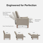 Fauteuil inclinable Arthur de Mopio