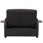 Canapé-lit gigogne 3 en 1 avec table à 2 oreilles