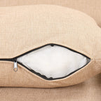 Canapé-lit gigogne 3 en 1 avec table à 2 oreilles