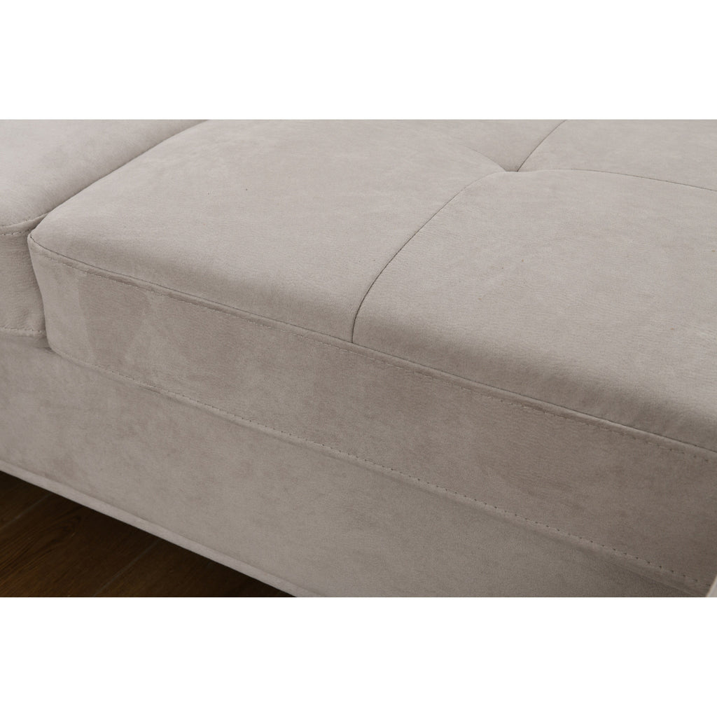 Canapé sectionnel surdimensionné Roomfitters 122 avec rangement pour méridienne, canapé contemporain en U 7 places