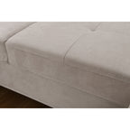 Canapé sectionnel surdimensionné Roomfitters 122 avec rangement pour méridienne, canapé contemporain en U 7 places