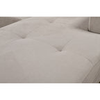 Canapé sectionnel surdimensionné Roomfitters 122 avec rangement pour méridienne, canapé contemporain en U 7 places