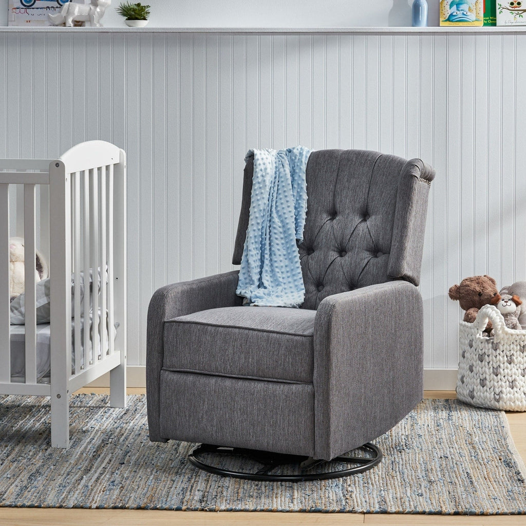 Fauteuil inclinable manuel polyvalent au design intemporel