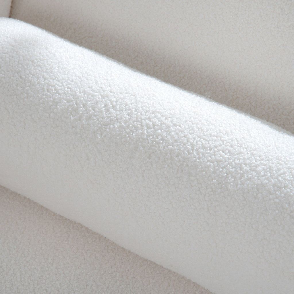 Chaise longue vintage avec accoudoirs en volutes par Christopher Knight Home