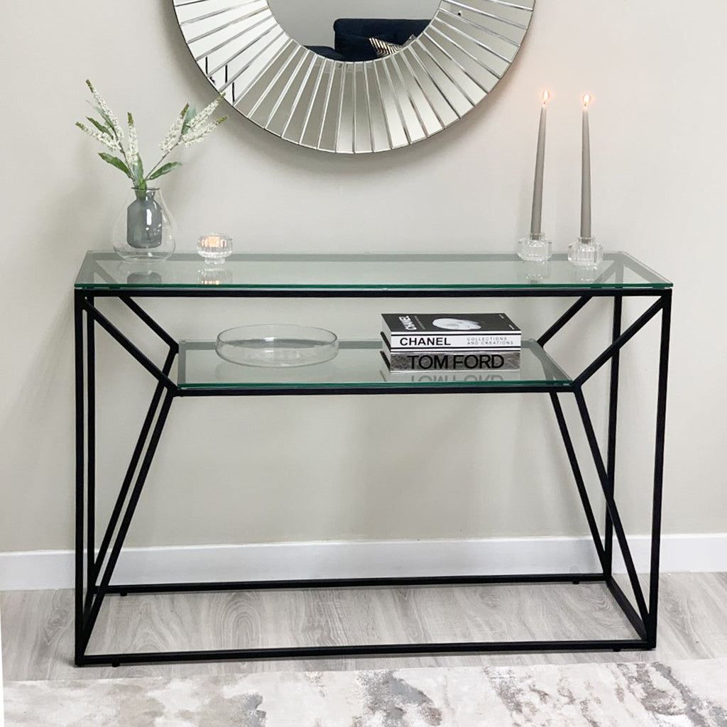 Console Ava noir mat