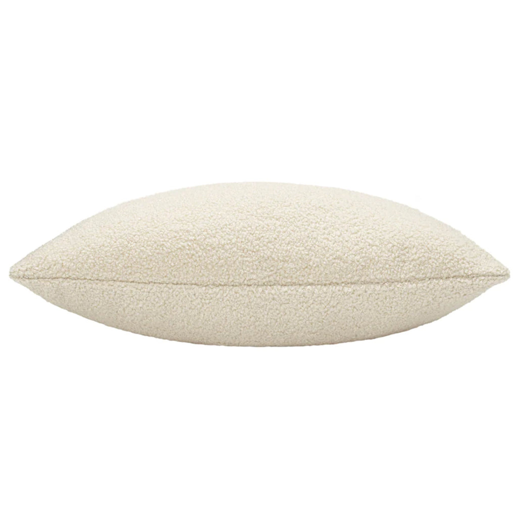 Coussin Sherpa crème