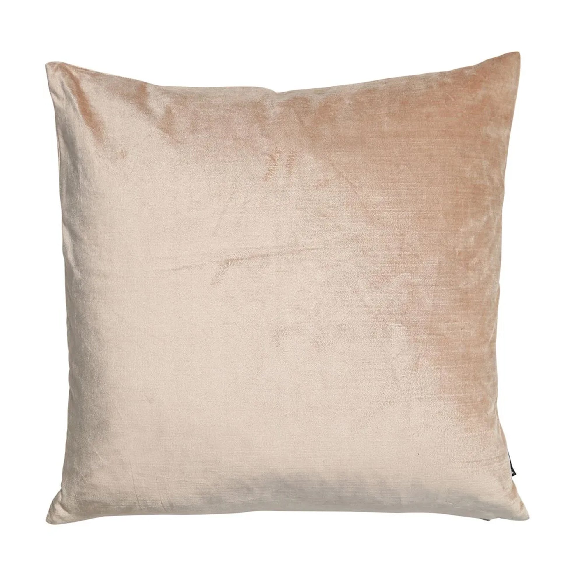 Coussin en velours cuivré Malini