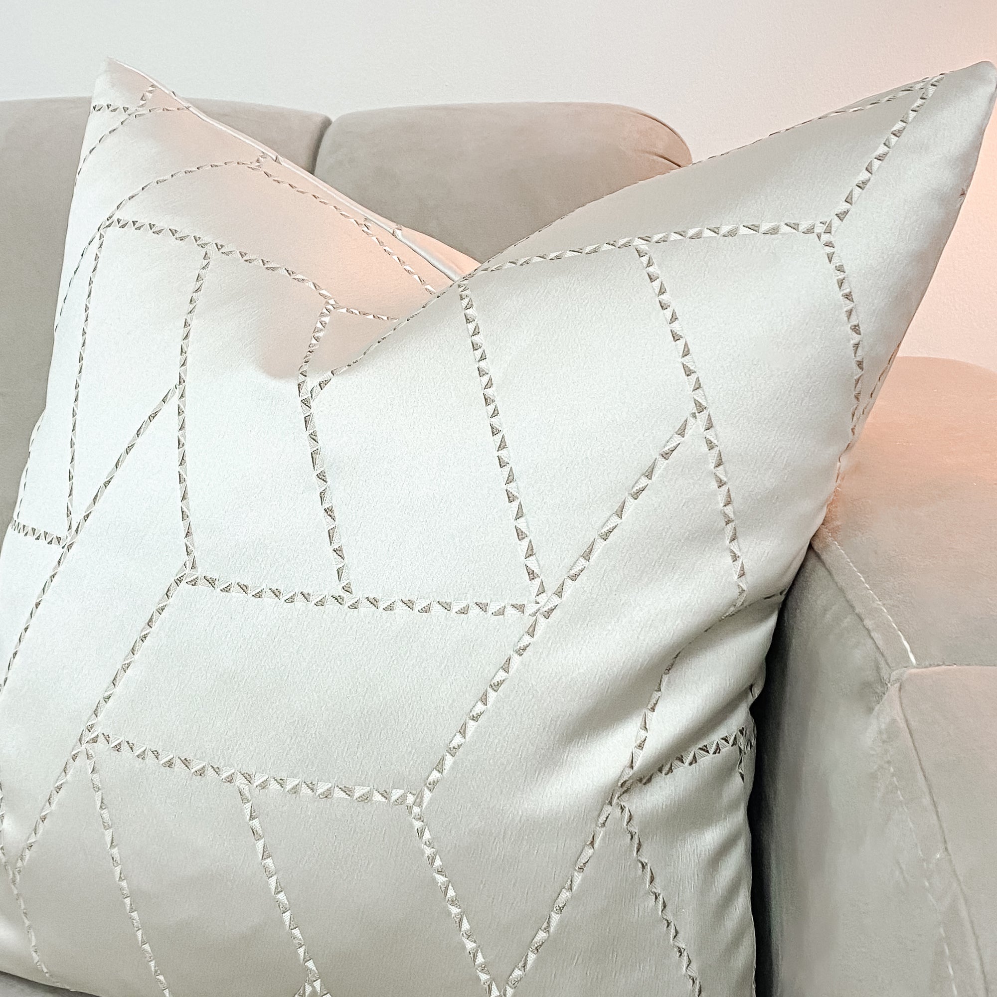 Coussin géométrique Pearl