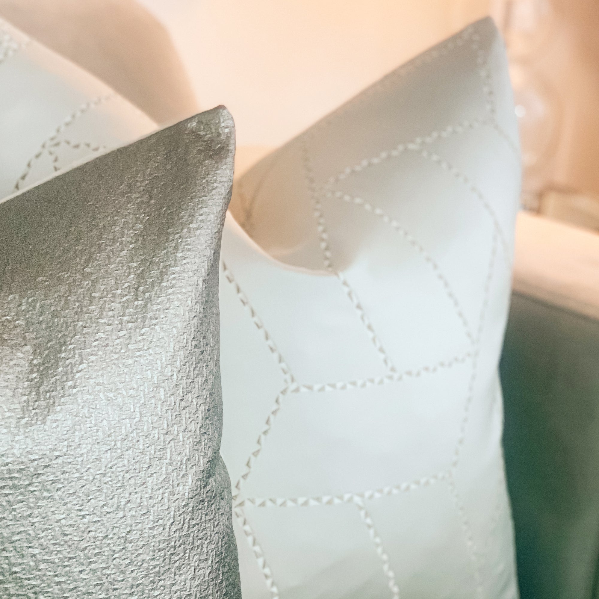 Coussin géométrique Pearl