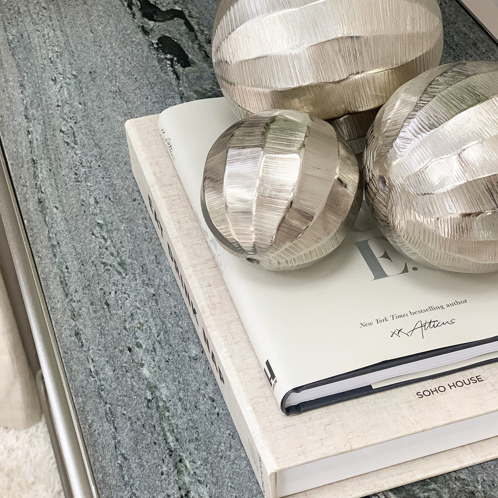Table d'appoint Luxo en marbre gris