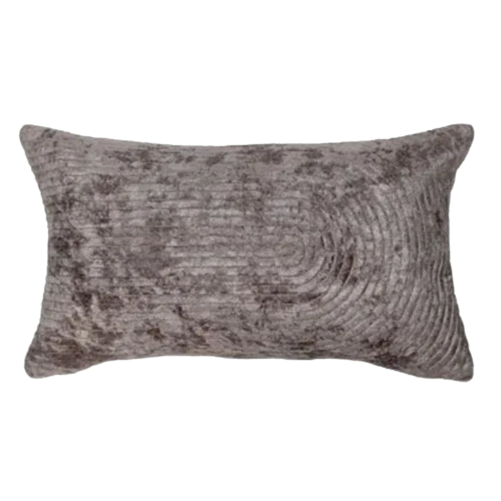 Coussin rectangulaire en velours Malini Mushroom
