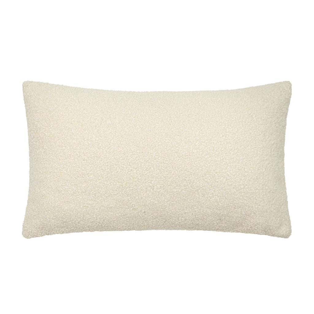 Coussin Sherpa crème