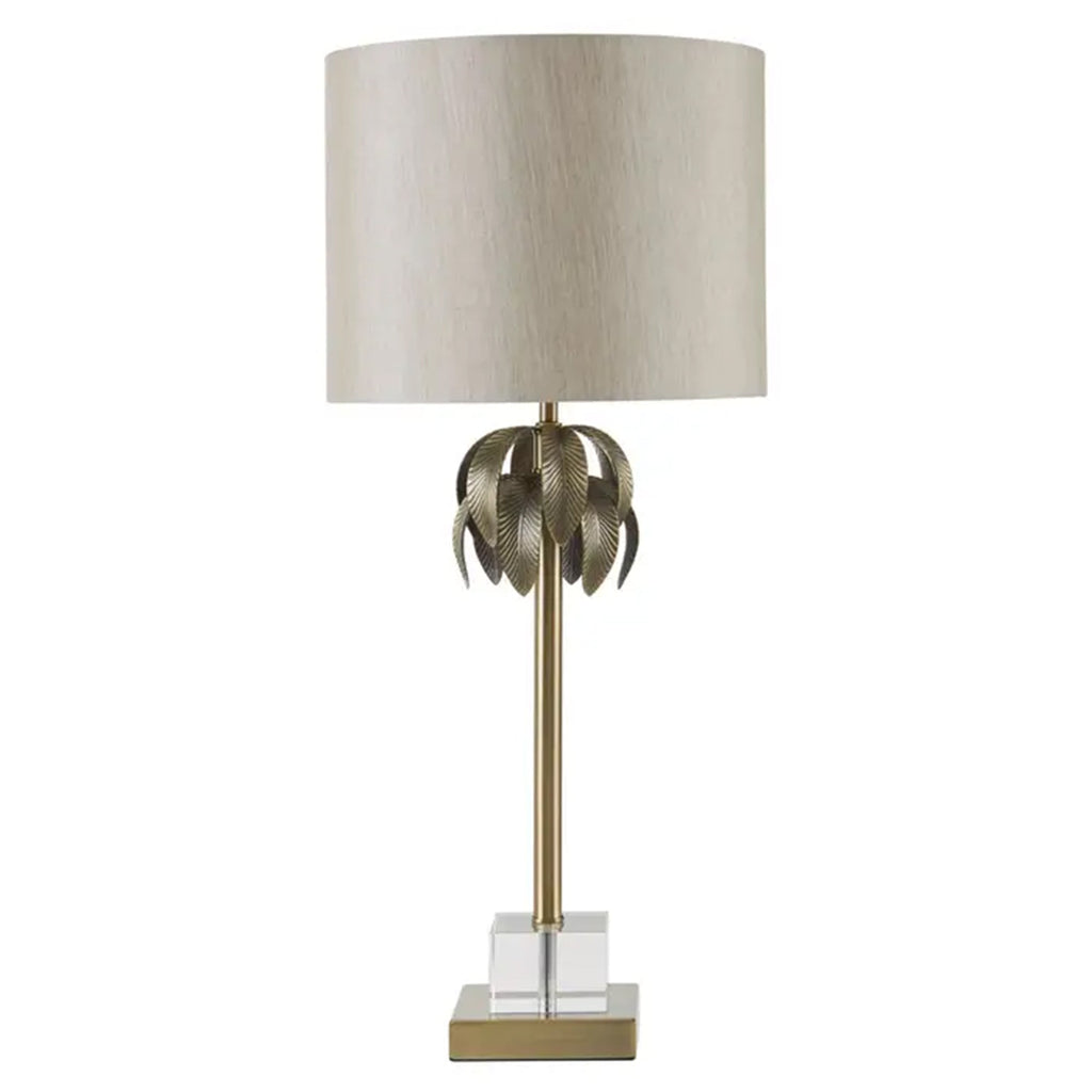 Lampe de table Palm en laiton