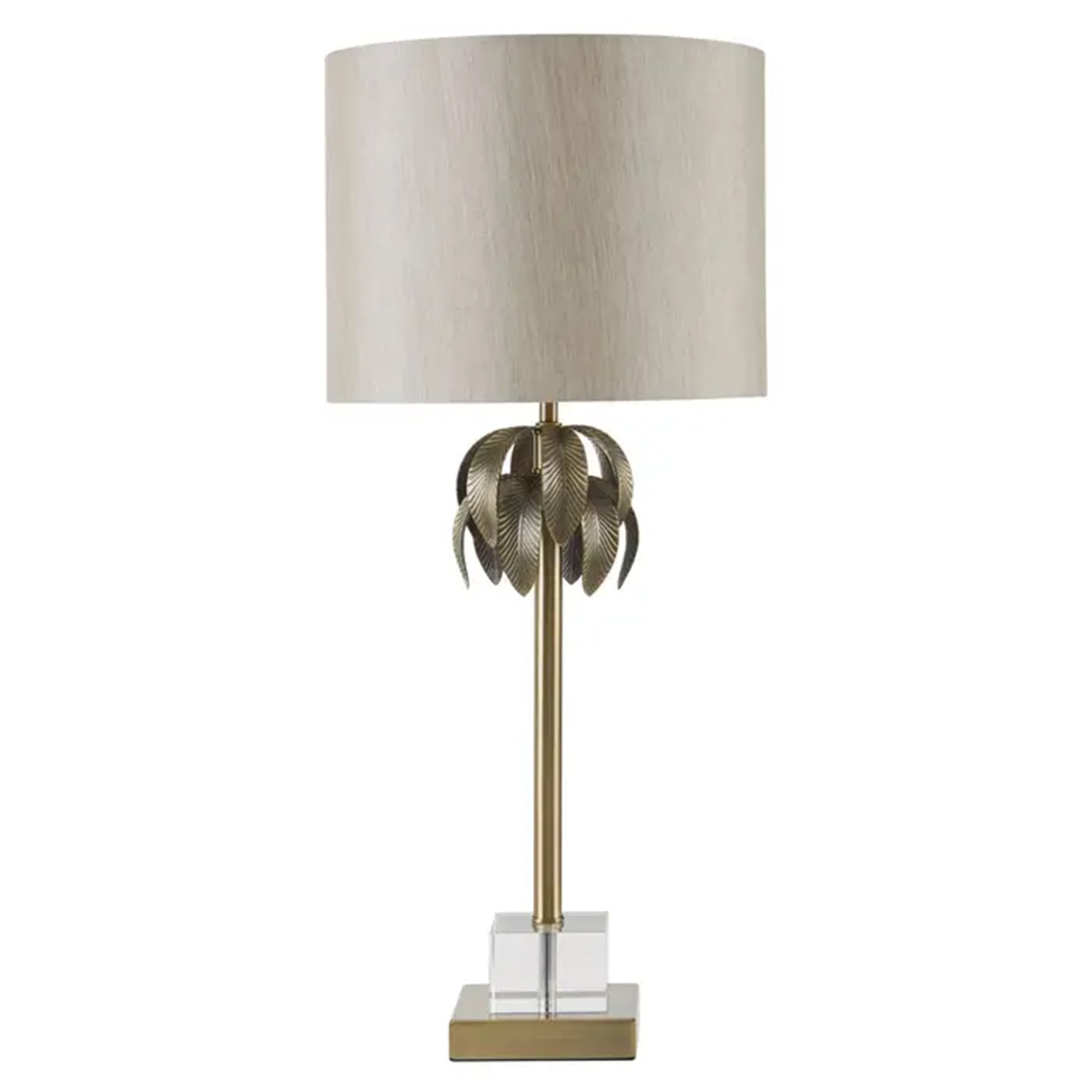 Lampe de table Palm en laiton
