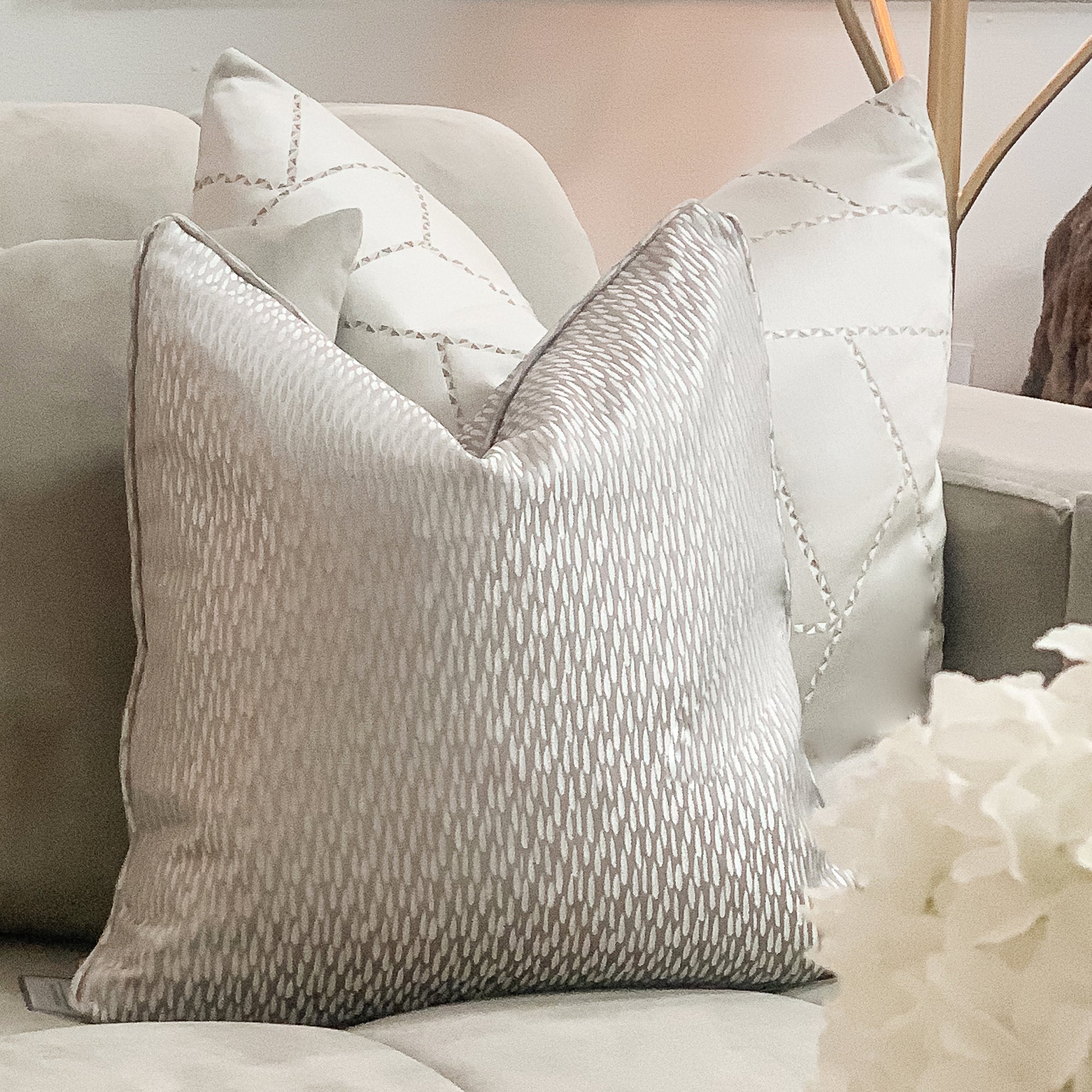 Coussin Astrid Silver
